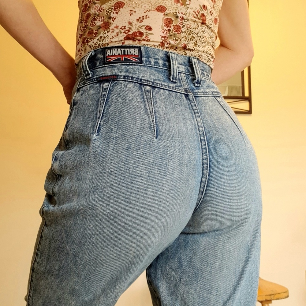 Vintage Brittania mom jeans